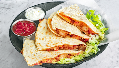 Shrimp BLT Quesadilla