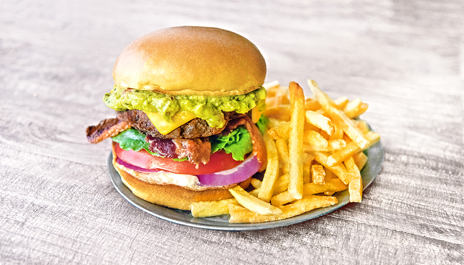 Bacon Guacamole Burger