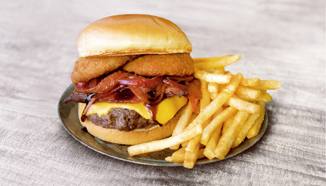 Classic Bacon & Onion Burger