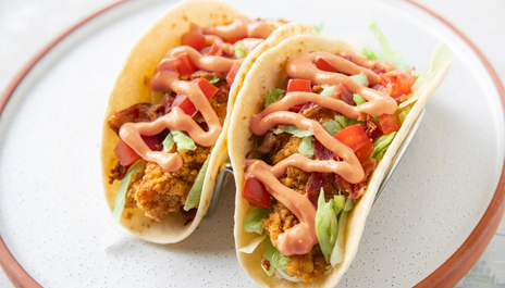 Chicken BLT Tacos