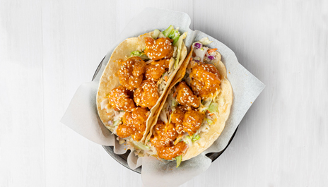 Firecracker Shrimp Tacos